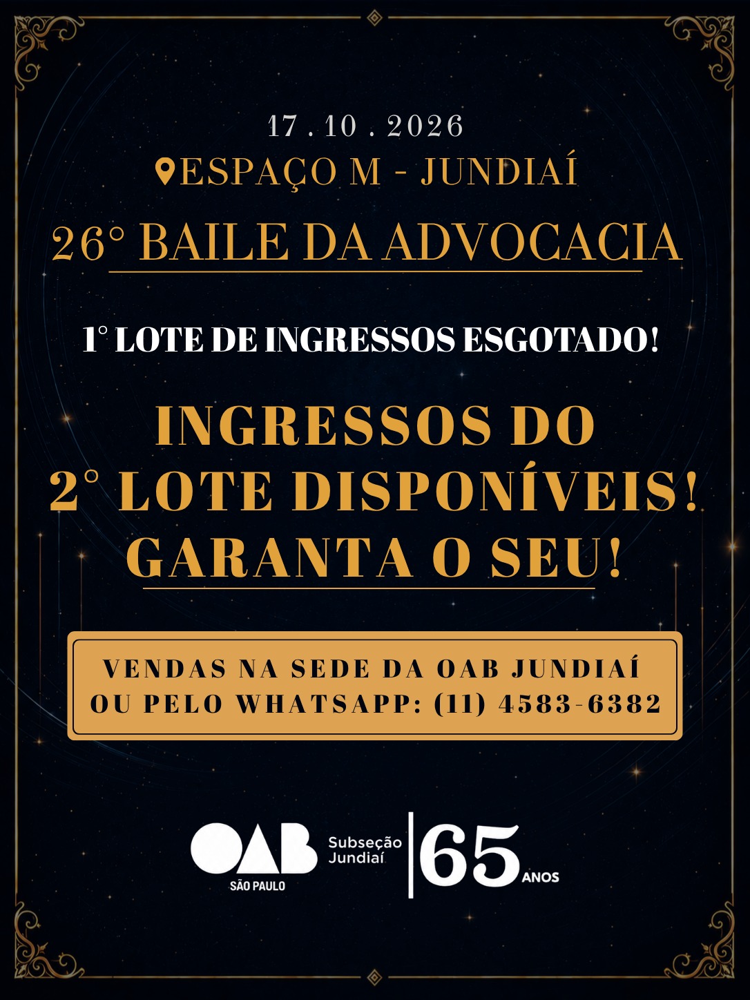 26º Baile da Advocacia