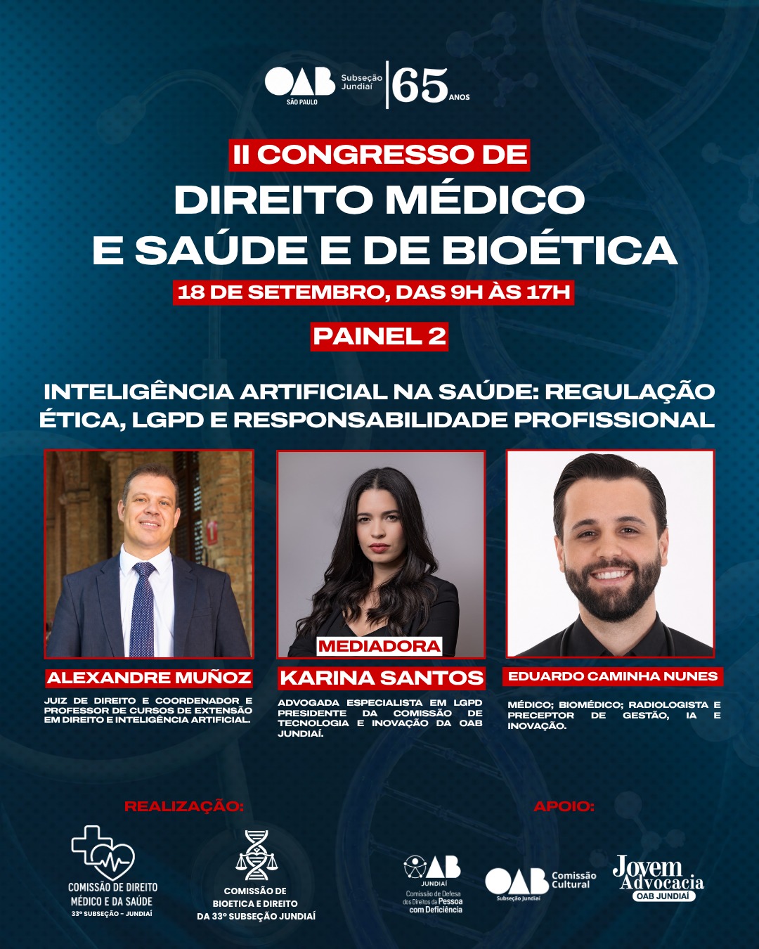II Congresso de Direito Médico - Local e Inscrição
