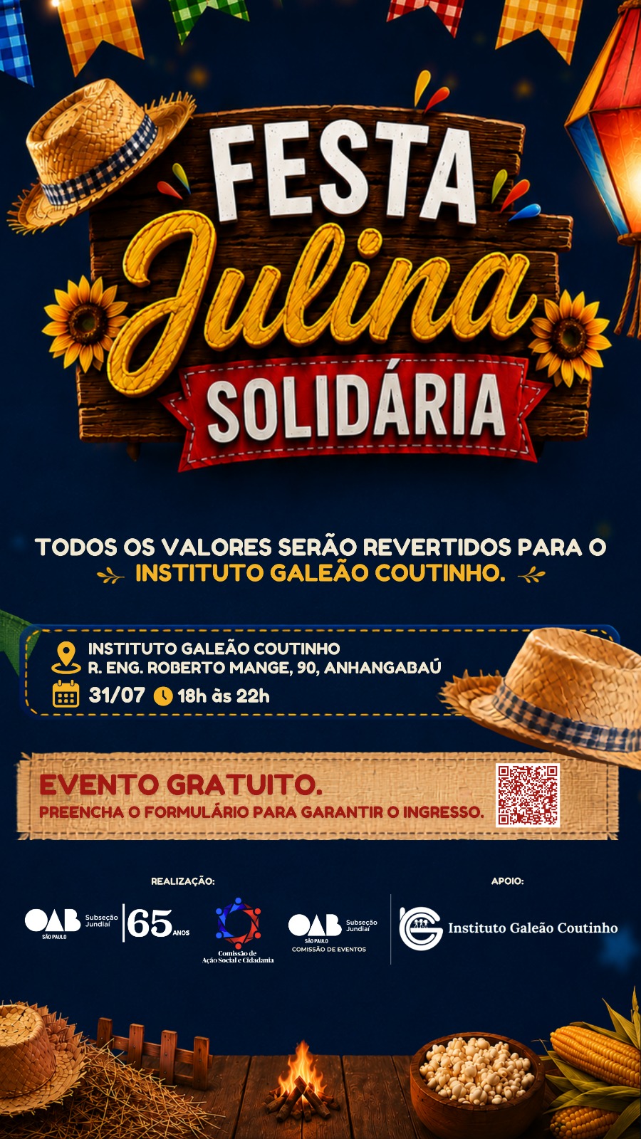 Festa Julina Solidária