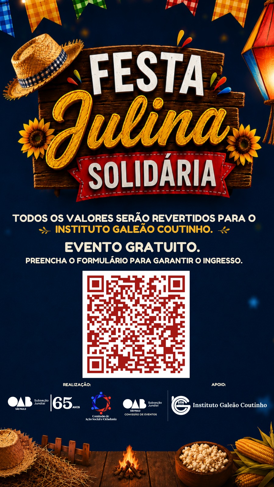 Festa Julina Solidária