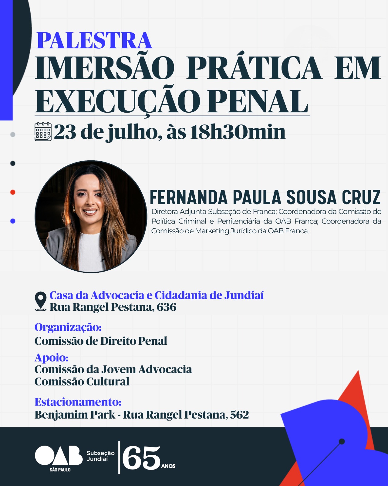 Palestra Imersão Prática em Execução Penal