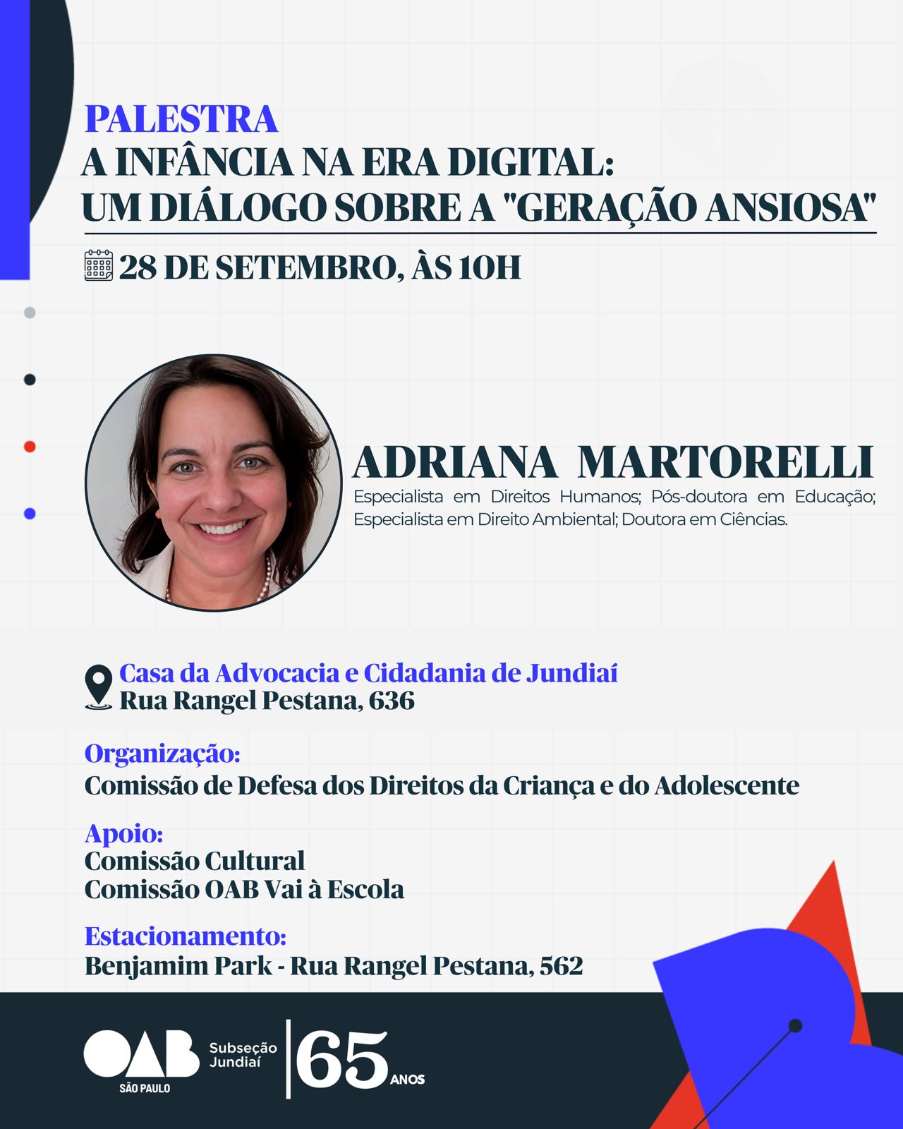 Palestra: A Infância na Era Digital
