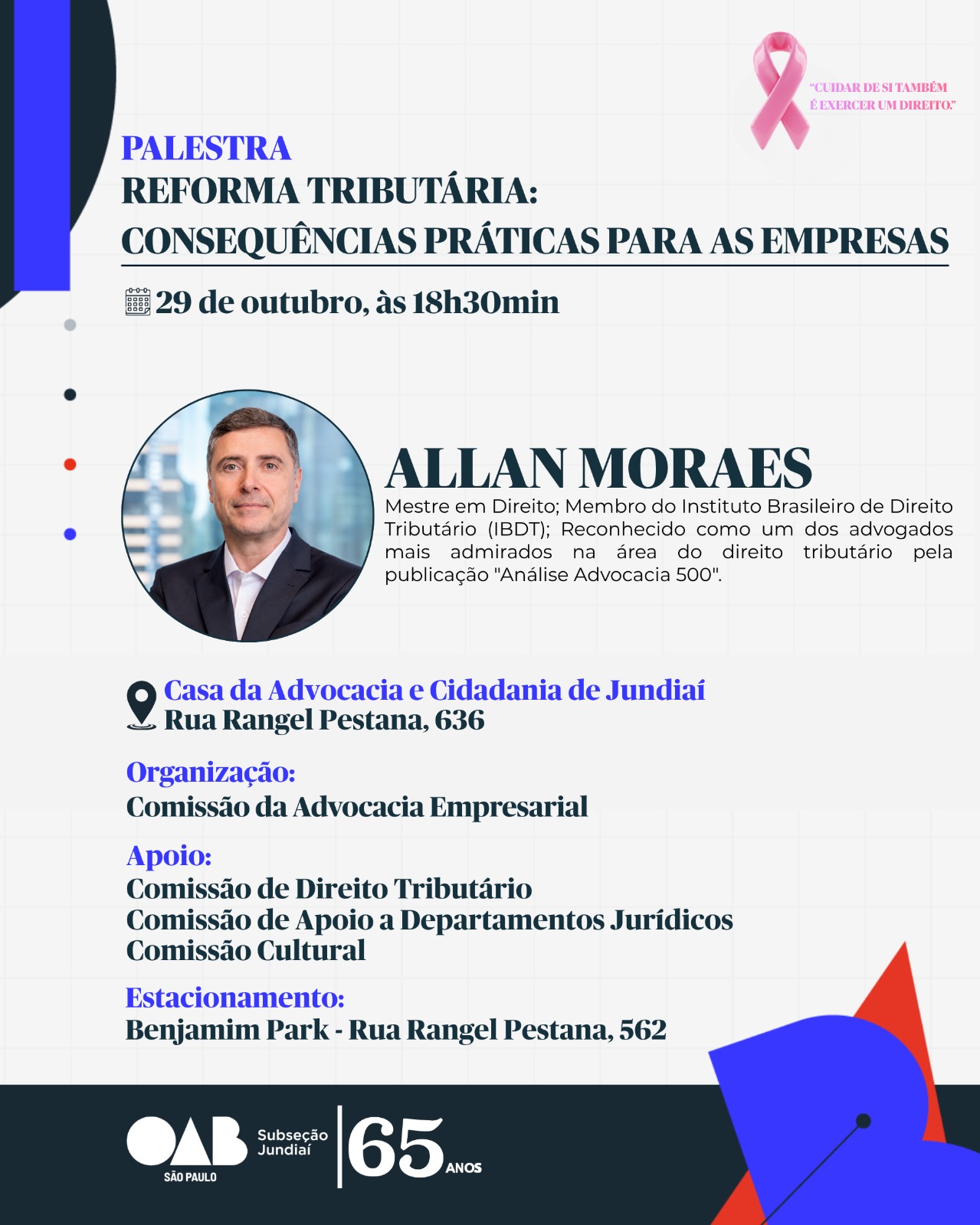 Palestra: Reforma Tributária: Consequências Práticas para as Empresas