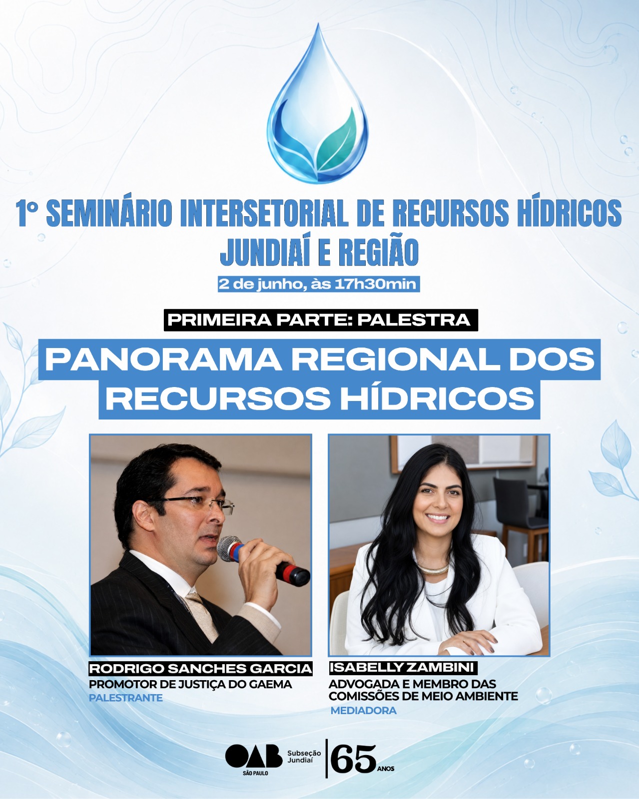 Seminário Recursos Hídricos - Imagem 1
