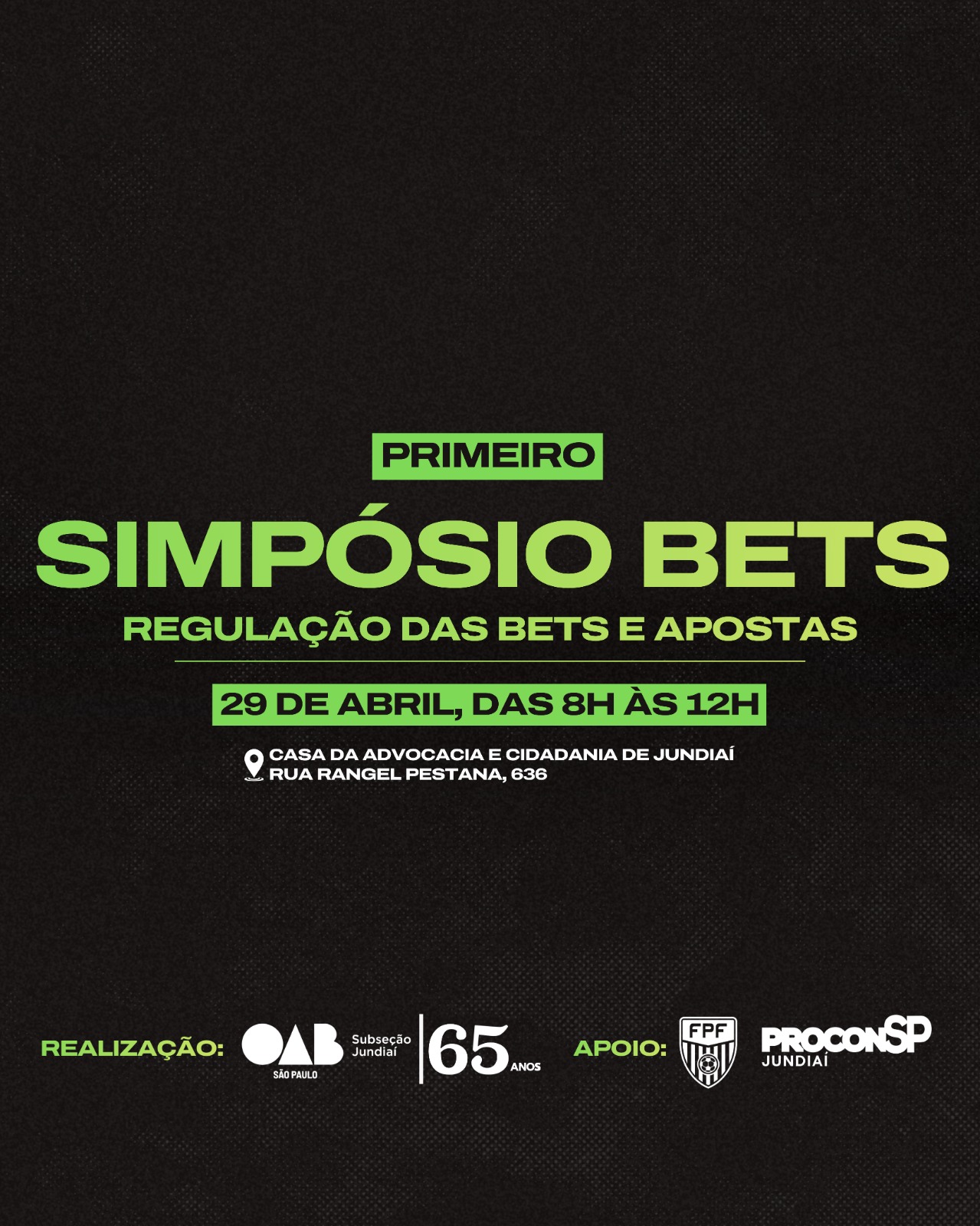I Simpósio Bets - Poster